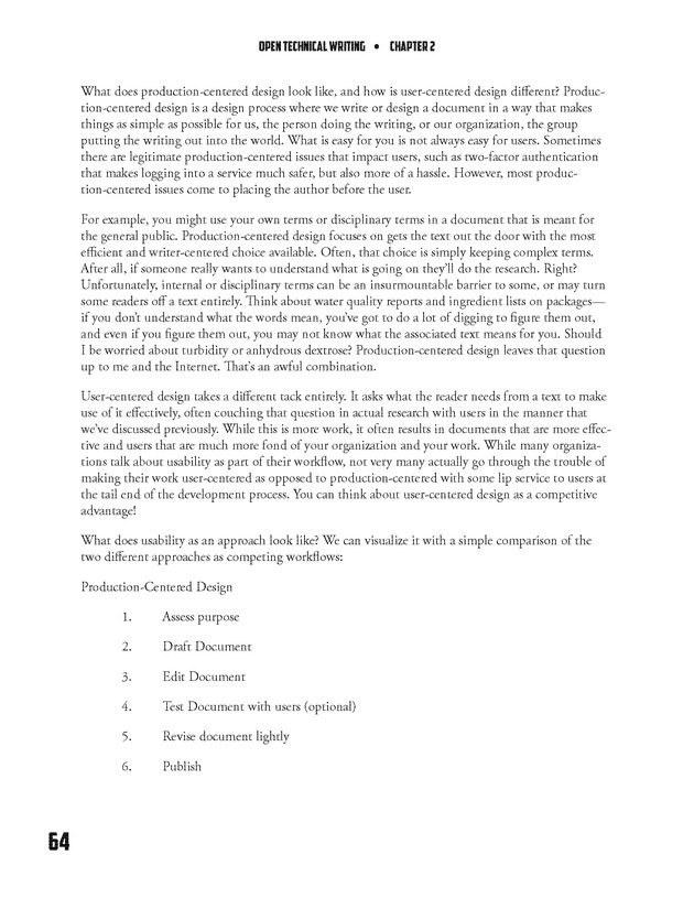 Open Technical Writing - New Page